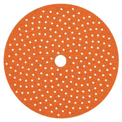 Norton Blaze Multi-Air Cyclonic 97516 A995 Series Grip-On Sanding Disc, 6 in, P320 Grit