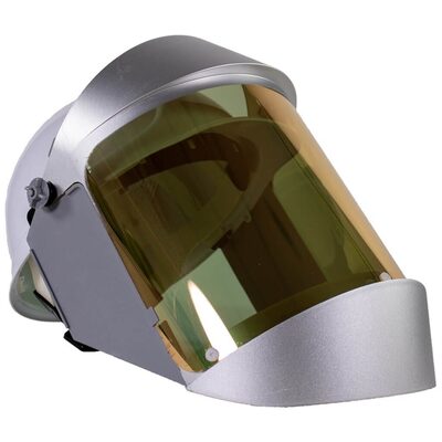 Oberon Face Shield & Hard Cap - Heat Reflective - Window: Clear Gold Anti-Fog - With Lower Crown