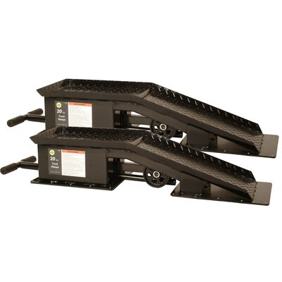 Omega 20 ton truck ramps pair