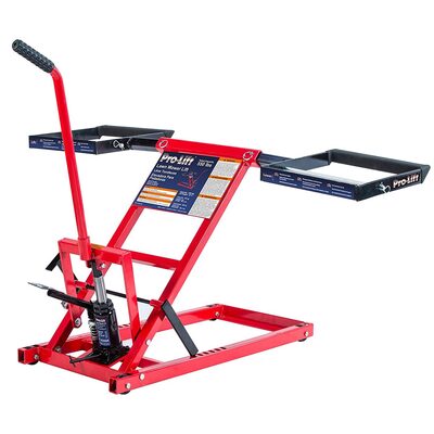 Omega 550 lb capacity lawn mower lift