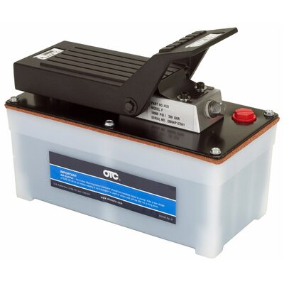 OTC PUMP AIR / HYD 10000PSI 98CU.IN. PLASTIC RESERVOIR