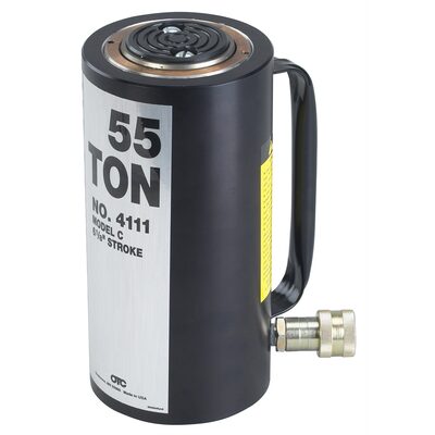 OTC 55-Ton Aluminum Ram with Half Coupler