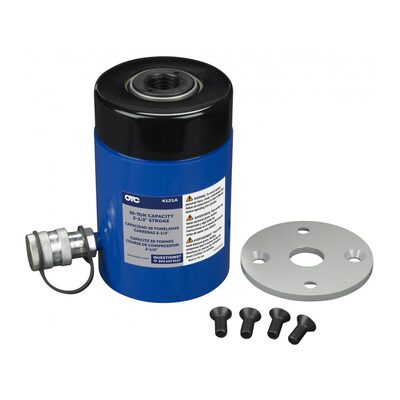 OTC 30 Ton Hollow Center Hydrualic Ram with Adapter