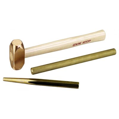 OTC Brass Hammer and Punch Set