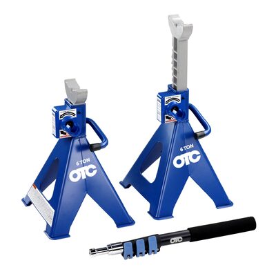 OTC 6 Ton Geared Jack Stand (Pair)