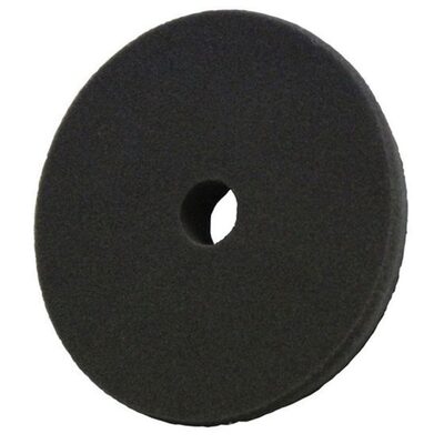 Presta PACE 890192 Single Sided Ultimate Polish Pad, 5-1/2 in Dia, Hook and Loop Attachment, Foam Pad, Black