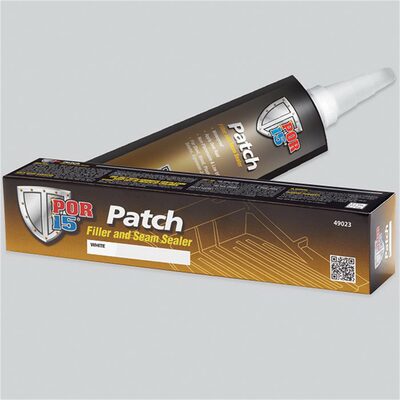 POR-15 INC 49023 Filler and Seam Sealer, 4 oz Tube, White, Paste
