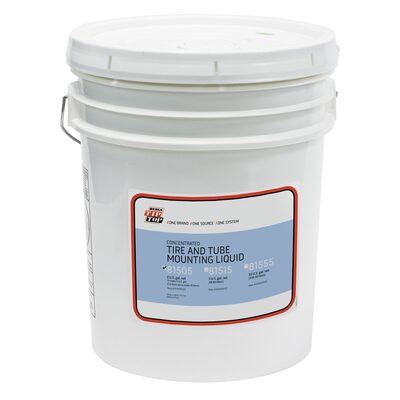REMA TIP TOP North America Tire Mounting Liquid Lube - Blue Concentrate, 5 gal. Mixing Bucket