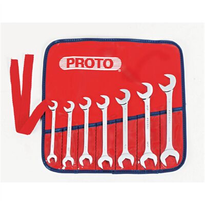 STANLEY PROTO INDUSTRIAL ANGLE WRSET,3/8to3/4,7pc ---