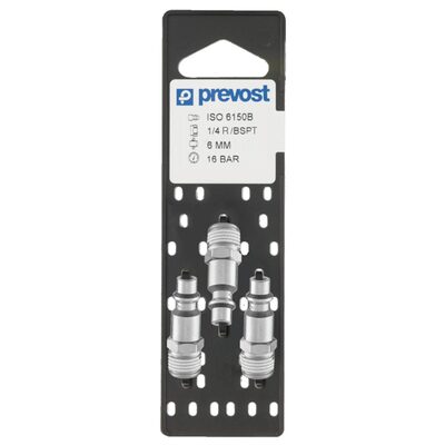Prevost IRP 066251P3 Industrial Interchange Parallel Plug on Plate, 1/4 in, Tapered MNPT, Treated Steel