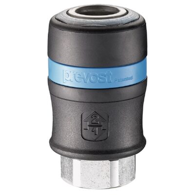 Prevost 1/2" Industrial 1/2" Female NPT Sleeve Style Coupling