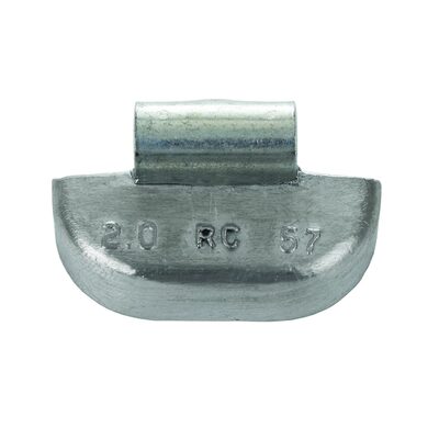Wegmann Automotive 4oz Heavy-Duty Lead Uncoated Clip-on RC Series  Wheel Weight (Box of 25)