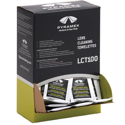 Pyramex Anti-fog Wipes - 100 Individually Packaged