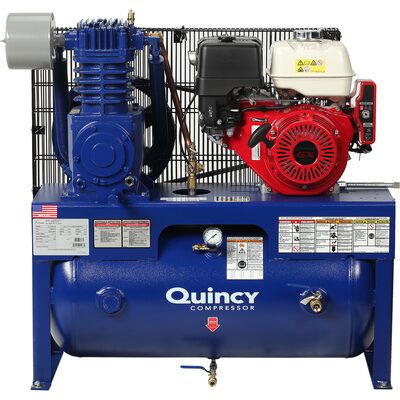 Quincy Compressors 5 HP 80 Gallon Two-Stage Vertical 230V 1PH V MAX Air Compressor - Model QT1-5HP-80G