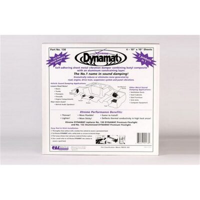 RBL Products 10" X 10" DYNAMAT SOUND DAMPENING PANELS