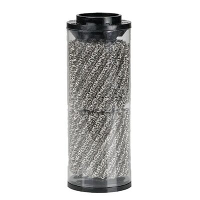 Reading Technologies  Eliminex 1P-090 1st-Stage Replacement Element, 3 um, 90 scfm, 2-1/2 in Dia x 6-3/4 in H, Stainless Steel Mesh