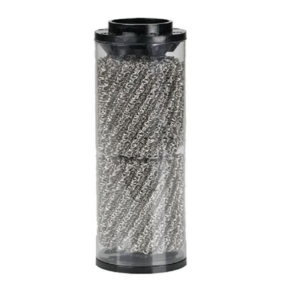 Reading Technologies  Eliminex 1P-150 Replacement Element, 3 um, 150 scfm, 3 in Dia x 7 in H, Stainless Steel Mesh