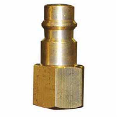 Reading Technologies  HFFP-1 High Flow Quick Disconnect Plug, 1/4 in, Female, Brass