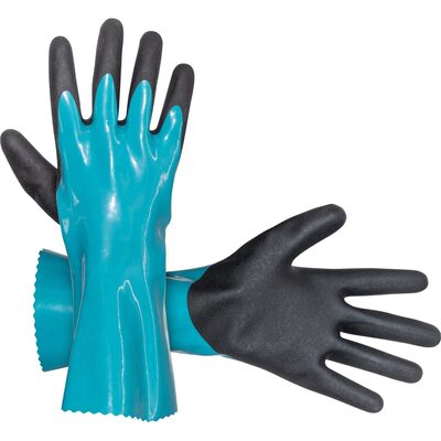 SAS Safety Chem Defender Nitrile Chemical Resistant Gloves - S/M