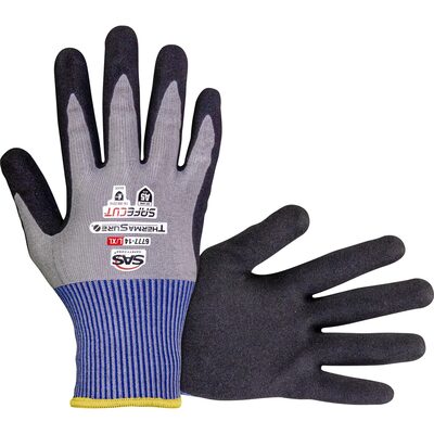 SAS Safety SafeCut ThermaSure Cooling Nitrile Coated Palm Gloves - A5 Cut Level - L/XL