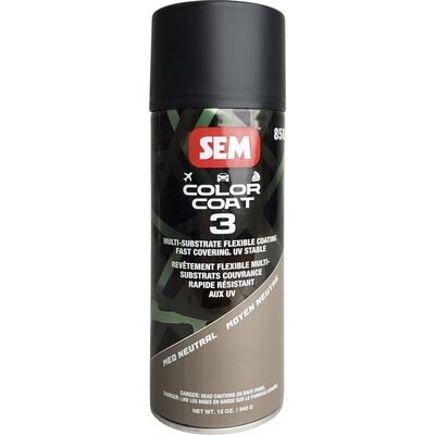 SEM Paints Color Coat 3 Medium Neutral 16 oz Aerosol