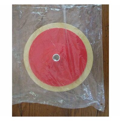 Schlegel 3704 Backing Plate, 7-1/4 in Dia, Hook and Loop Attachment, Plastic Pad, Black