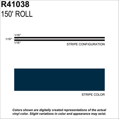 SHARPLINE CONVERTING INC MS, 3/16" X 150'; Dark Blue
