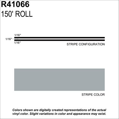 SHARPLINE CONVERTING INC MS, 3/16" X 150'; Slate Gray