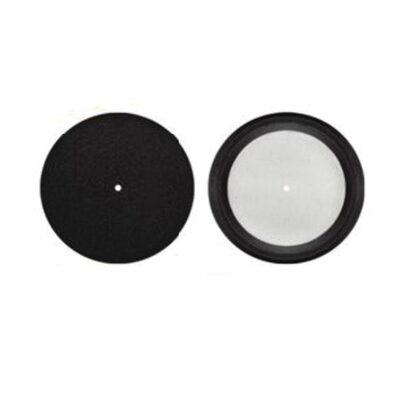 S.M. Arnold 44-643 Polishing Pad, 3-1/2 in Dia, 1 in THK, Loop Attachment, Micro Foam Pad, Black