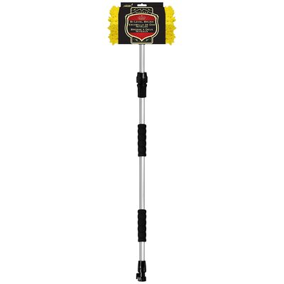 S.M. Arnold 8"BI-LEVEL BRUSH W/60" TLSCPC FLOW THRU HANDLE