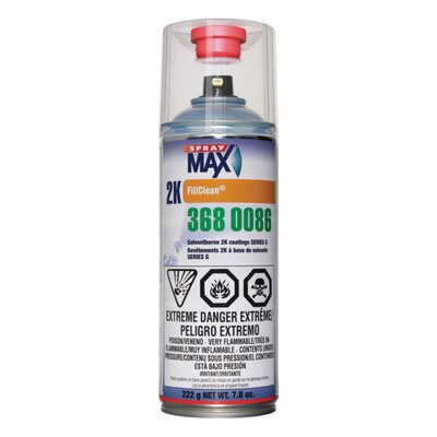 SprayMax 3680080 FillClean, Clear, 2K Component