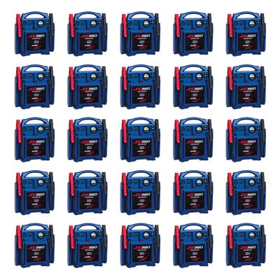 Clore Automotive JNC660 Jump-N-Carry 1700A  12 Volt Jump Starter with Power Supply and Auto Charge Technology - Blue - 25 Count