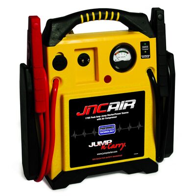 Clore Automotive Jump-N-Carry JNCAIR 1700 Peak Amp 12 Volt Jump Starter with Air