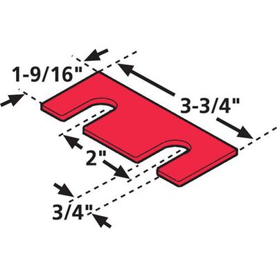 Specialty Products Company TANDEM SHIM-FRTLNR 1/32" (6)