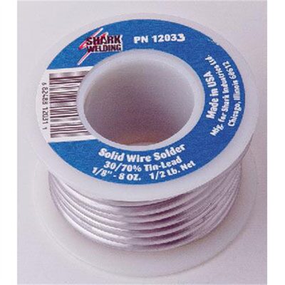 Shark Industries 50/50 Tin Lead Wire Solder 1/8