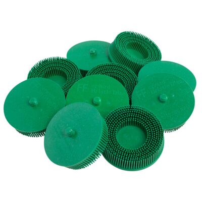 Shark Industries 3" Green Finger Disc - 50 Grit - 10 Pk