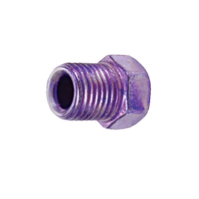 S.U.R.&R. 3/8 Inch-24 Inverted Flare Nut (7/16 Inch Wrench) - 4 Piece