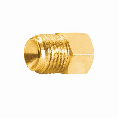 S.U.R.&R. 3/8 Inch-24 Inverted Female to 1/2 Inch-20 Inverted Male - 100 Pack