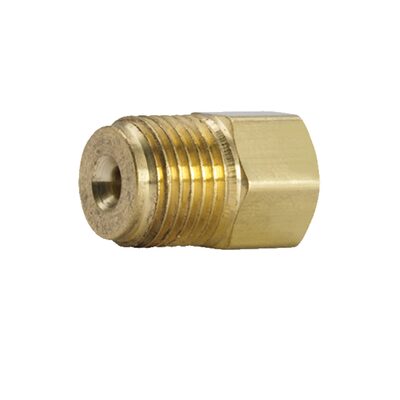 S.U.R.&R. 3/8 Inch-24 Inverted Female to 9/16 Inch-18 Inverted Male - 100 Pack