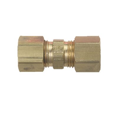 S.U.R.&R. K050 5/16 Inch Nylon to Steel Compression Union - 2 Pack