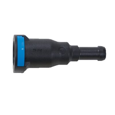 S.U.R.&R. KP035 5/16 Inch - 3/8 Inch Straight Push-On Universal Quick Connect - 2 Pack