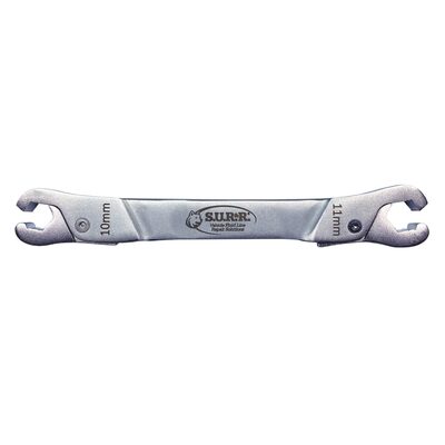 S.U.R.&R. 10mm (3/8 Inch) & 11mm (7/16 Inch) Line Wrench