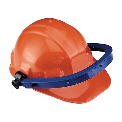 Jackson Safety Visor Hard Hat Adapter Bracket - Model A-5500X - Attaches to Hard Hat with Integrated Plastic Lugs