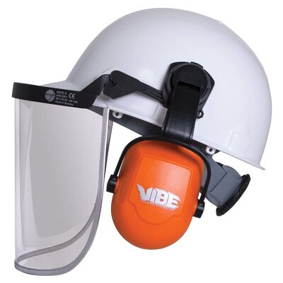 Jackson Safety Safe 2 Protection System for Hard Hat - Face Shield: Steel Mesh for Hard Hat