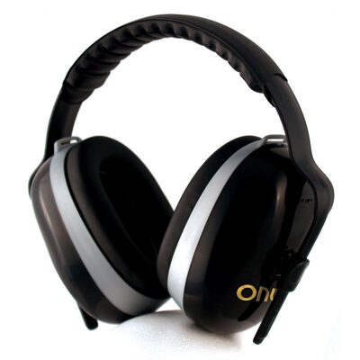 Jackson Safety Earmuffs - H70 Onyx Series - NRR 26 - Black