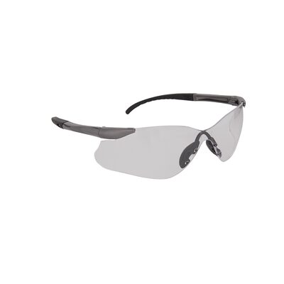 Jackson Safety Safety Glasses - SGf Series - Clear Lens - Gunmetal Frame - STA-CLEAR Anti-Fog - Indoor