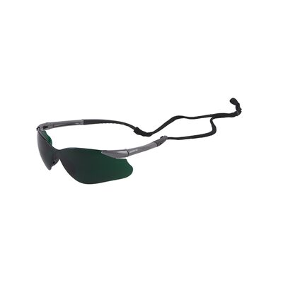 Jackson Safety Safety Glasses - SGf Series - I.R. 5.0 Lens- Gunmetal Frame - Hardcoat Anti-Scratch - Medium Cutting & Brazing