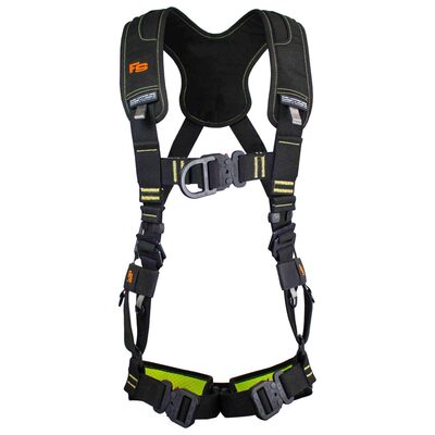 FALL SAFE Safety Harness - ARC FLASH COMFORT Series - Vest Style Climbing - Size: L/XL