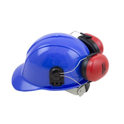 Sellstrom Earmuffs - HPS428 Premium Sereis - Hard Hat Mounted - NRR 28 - Black/Red