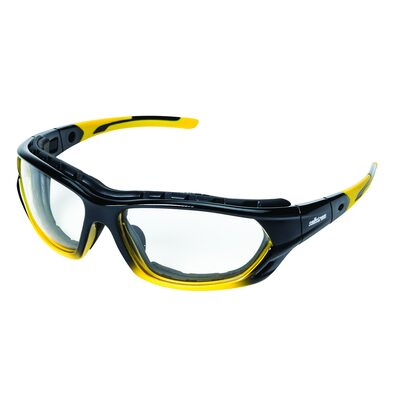 Sellstrom Safety Glasses - XPS530 Series - Clear Lens - Yellow/Black Frame - Sta-Clear&reg; AF/HC -  Sealed